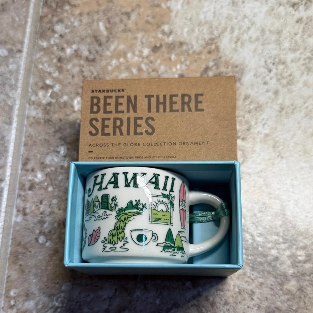 Starbucks Hawaii Been There Series Ornament Mug 2oz collectible ceramic mug. New - Picture 1 of 4